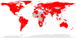 LTE'nin kullanılabilir olduğu ülkeler gösteriliyor
