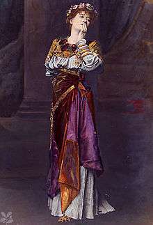 Dame Ellen Terry  Imogen rolünde