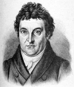 Johann Gottlieb Fichte'nin karakalem resmi