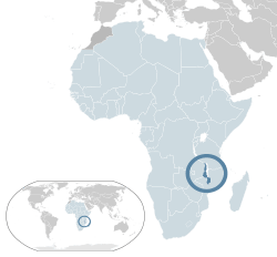 Malavi konumu  (koyu mavi)– Afrika bölgesinde  (açık mavi & koyu gri)– Afrika Birliği içerisinde  (açık mavi)