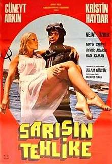 Sarışın Tehlike film afişi